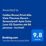 Caldas Novas Prive Alta Vista Thermas Resort - Sensacional! Apto Suite Luxo 02 Quartos Ate 06 Pessoas - Incrivel!